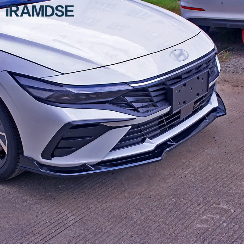 Labio delantero Hyundai Elantra 2023-2025 – Divisor negro - imagen 2
