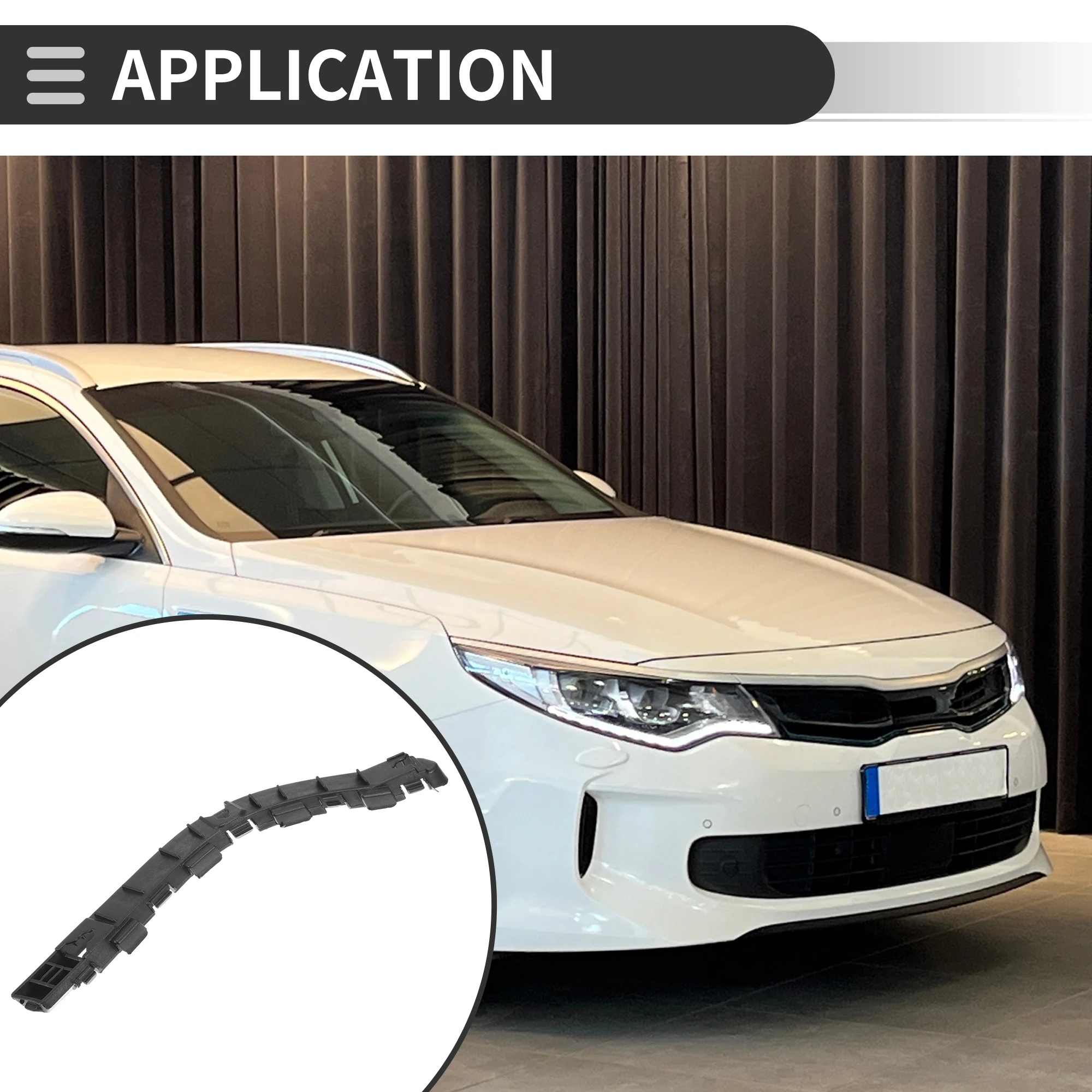 UXCELL 1 pieza soporte de retención de parachoques trasero derecho No.866143W000 para Kia Sportage 2011-2016 - imagen 2