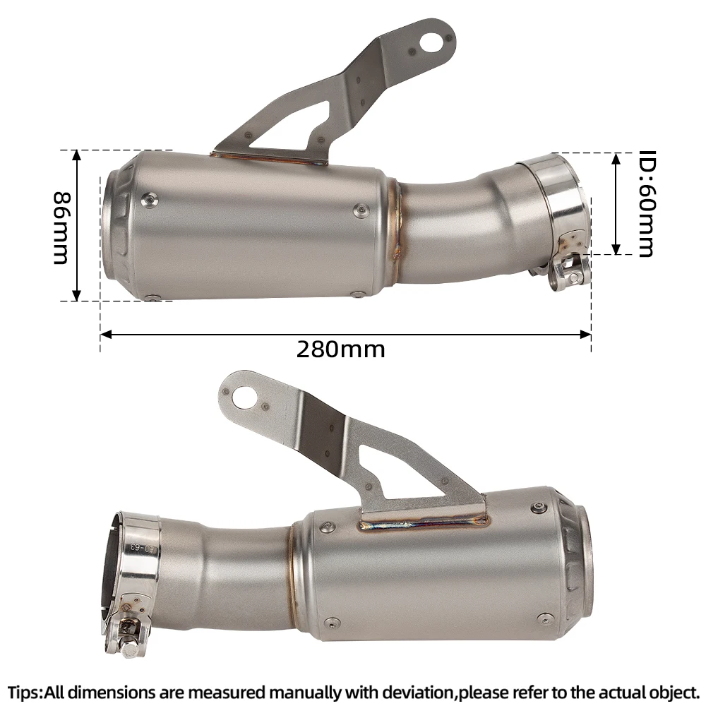 Escape Akrapovič Slip-On Inox BMW S1000RR 2019-2025 S1000R 2021-2025 - imagen 2