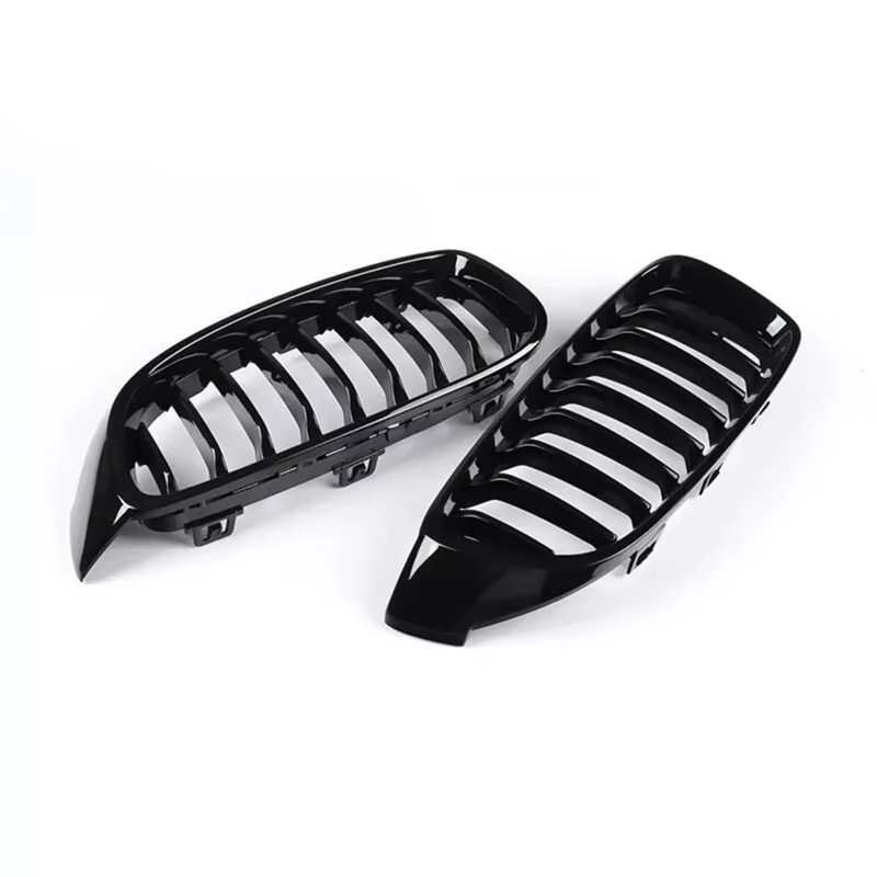 Riñones delanteros negros brillantes BMW Serie 4 F32/F33/F36 y M4 - imagen 5