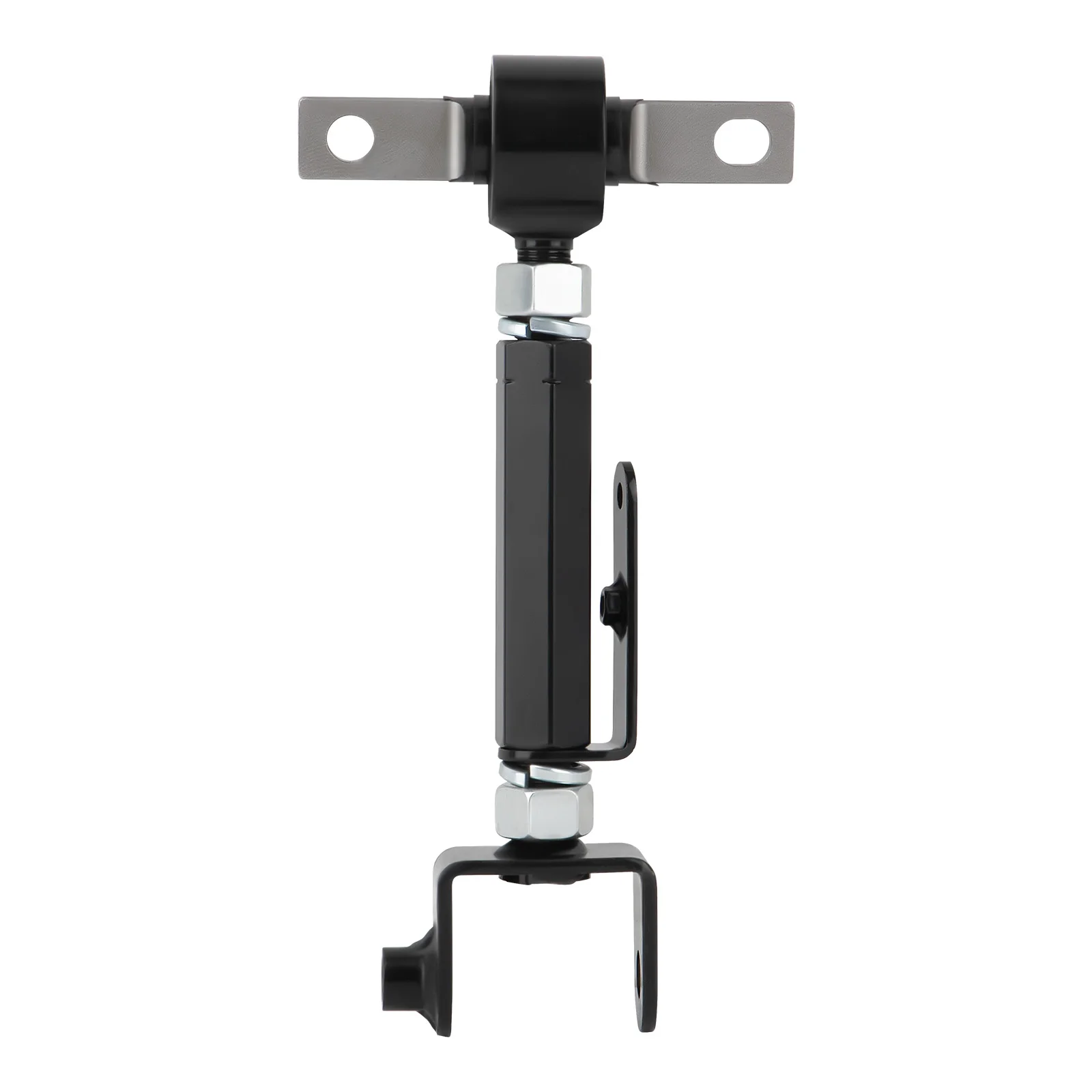 Vista lateral del brazo ajustable