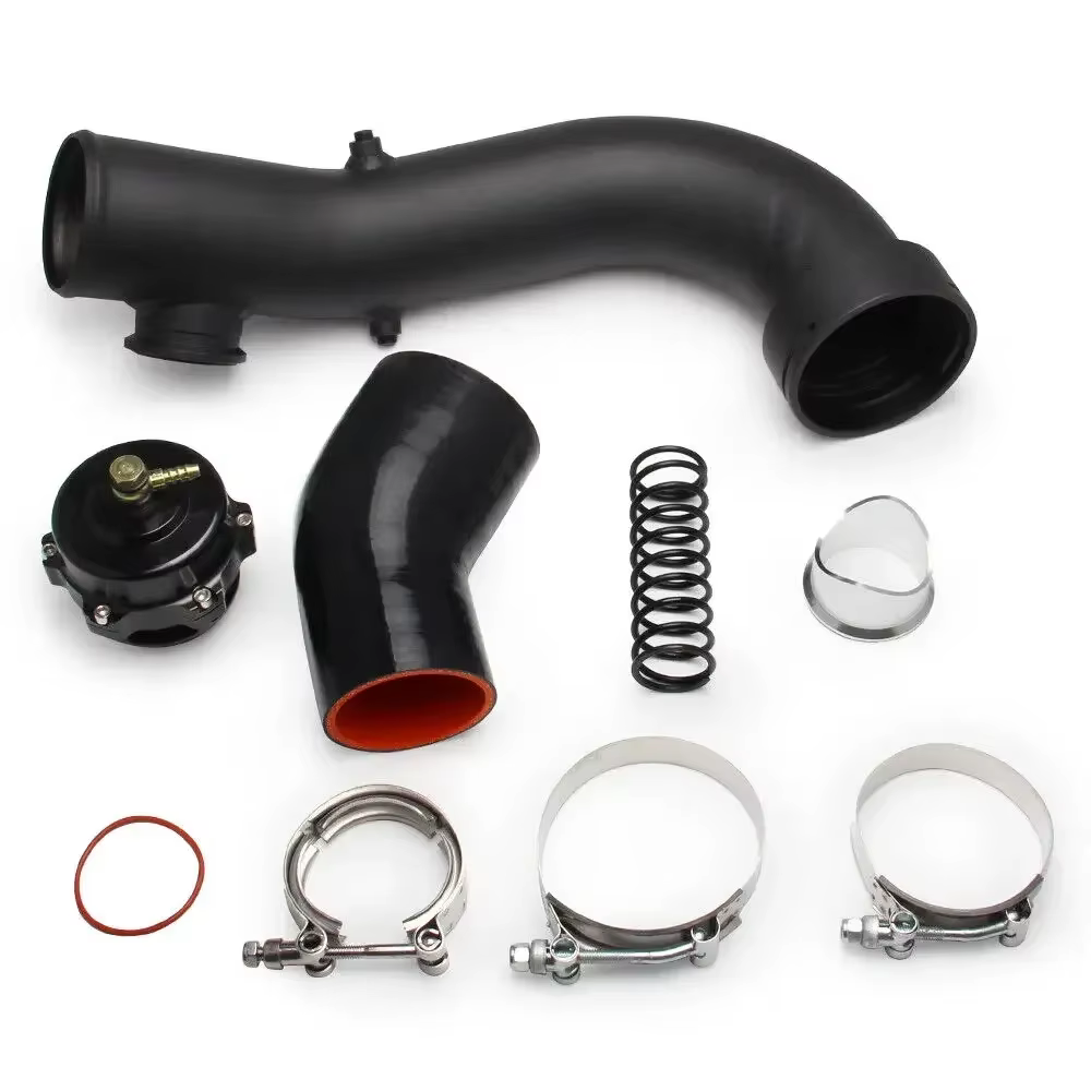 Kit tubo entrada turbo N54 con válvula soplado 50mm – BMW 135i/335i - imagen 2