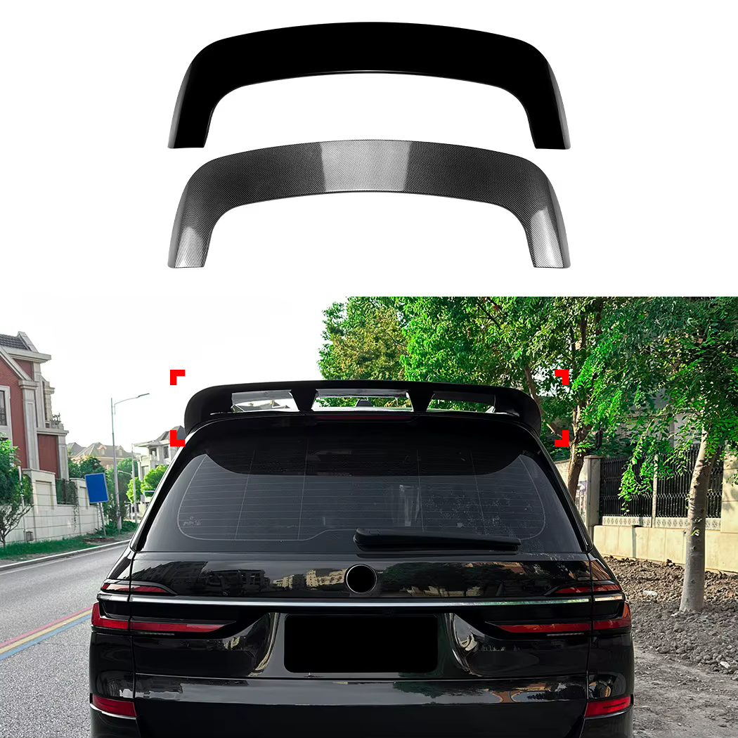 Alerón negro para la tapa trasera del maletero del BMW X7