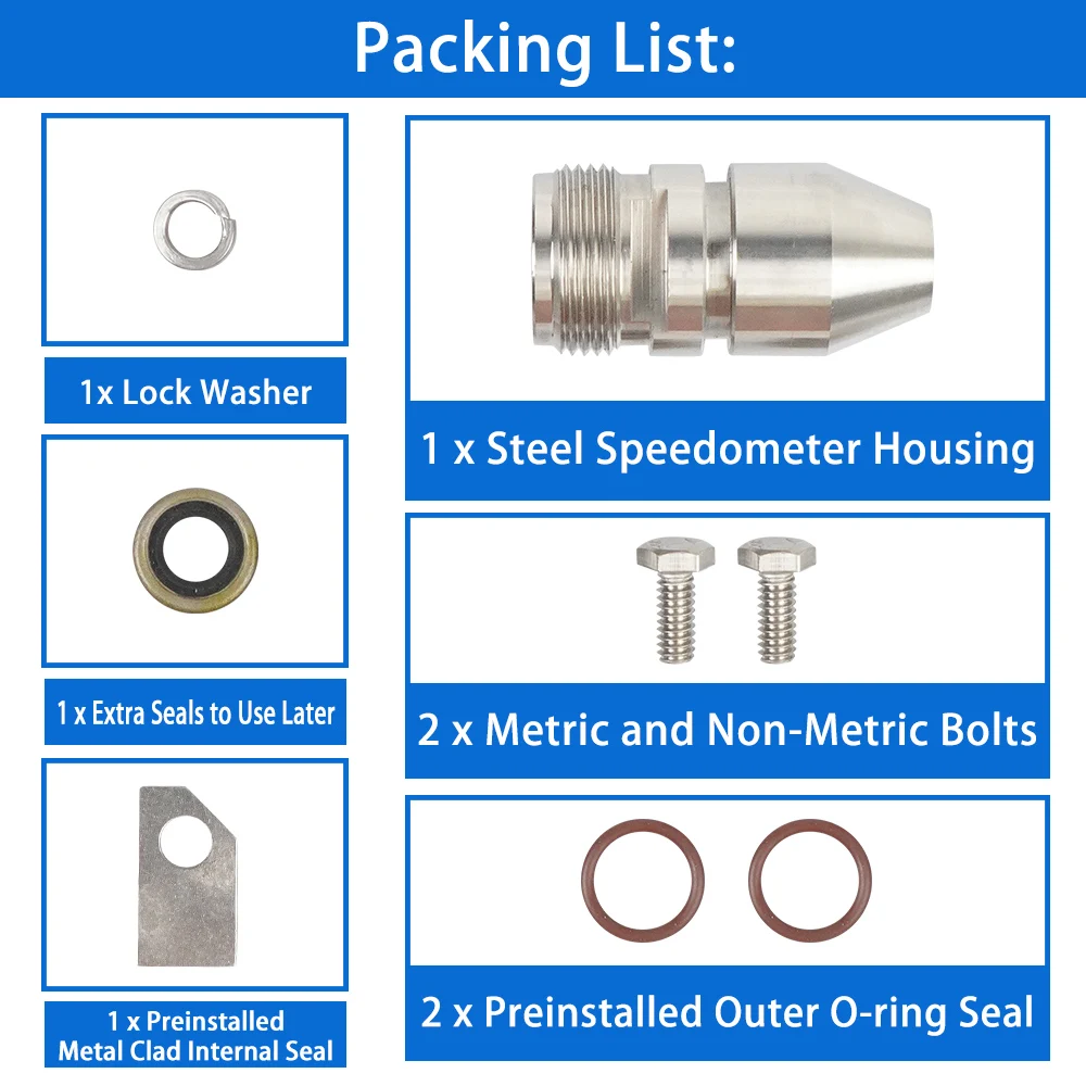 25513247 Kit de retén del velocímetro para caja GM TH350/TH350C - imagen 5