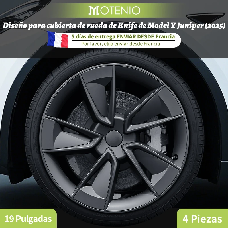 Tapacubos de 19 pulgadas para Tesla Model Y Juniper 2025