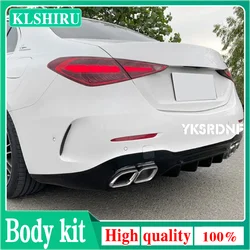 Difusor trasero C63 AMG para Mercedes W206 Clase C