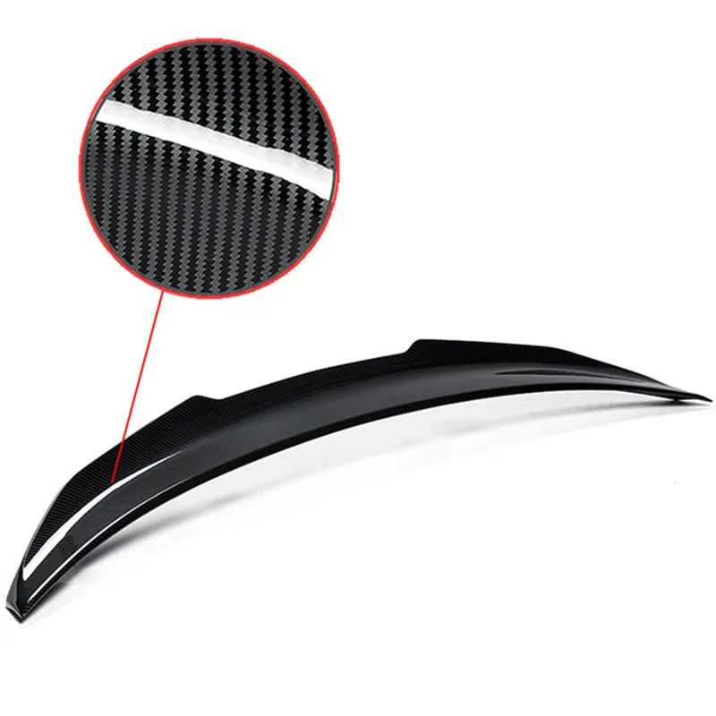 Alerón trasero de carbono negro Infiniti Q50 (2014-2021) para maletero - imagen 5