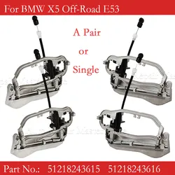 Soporte de maneta de puerta BMW X5 E53 interior y exterior