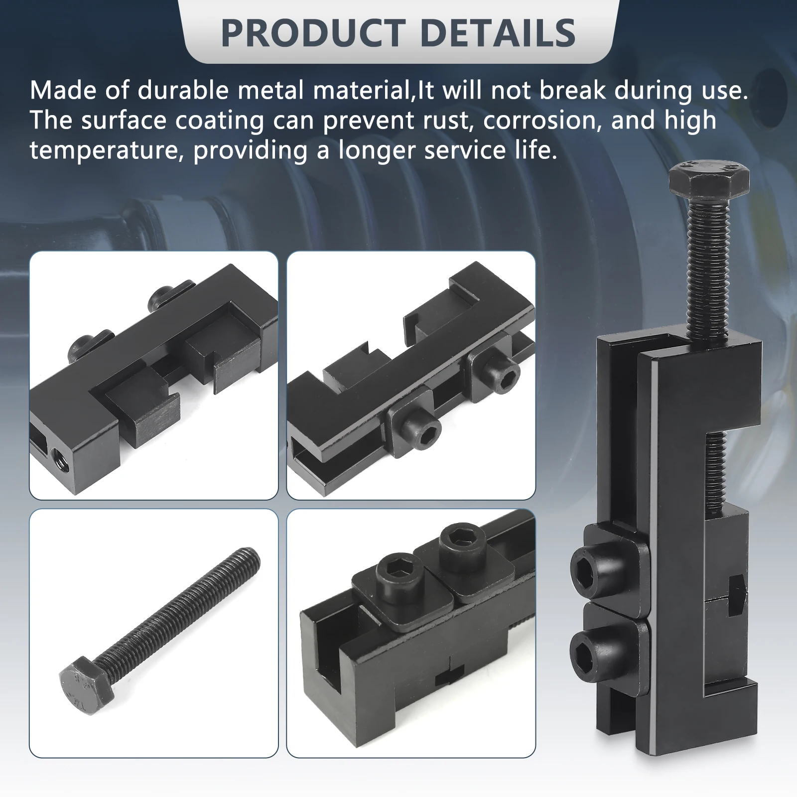 Herramienta de sujeción del eje de transmisión, cubierta antipolvo 09521-24010, herramienta de abrazadera de arranque CV del eje de transmisión, repuesto de coche para herramienta de extracción Toyota Lexus - imagen 5