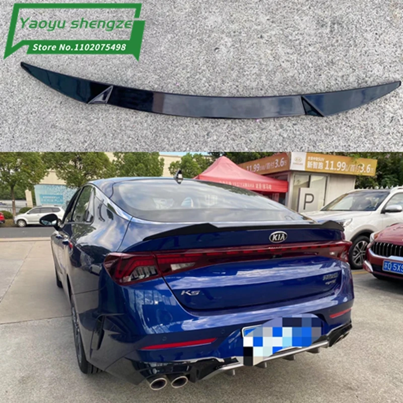 Spoiler alerón trasero estilo V para KIA K5 DL3