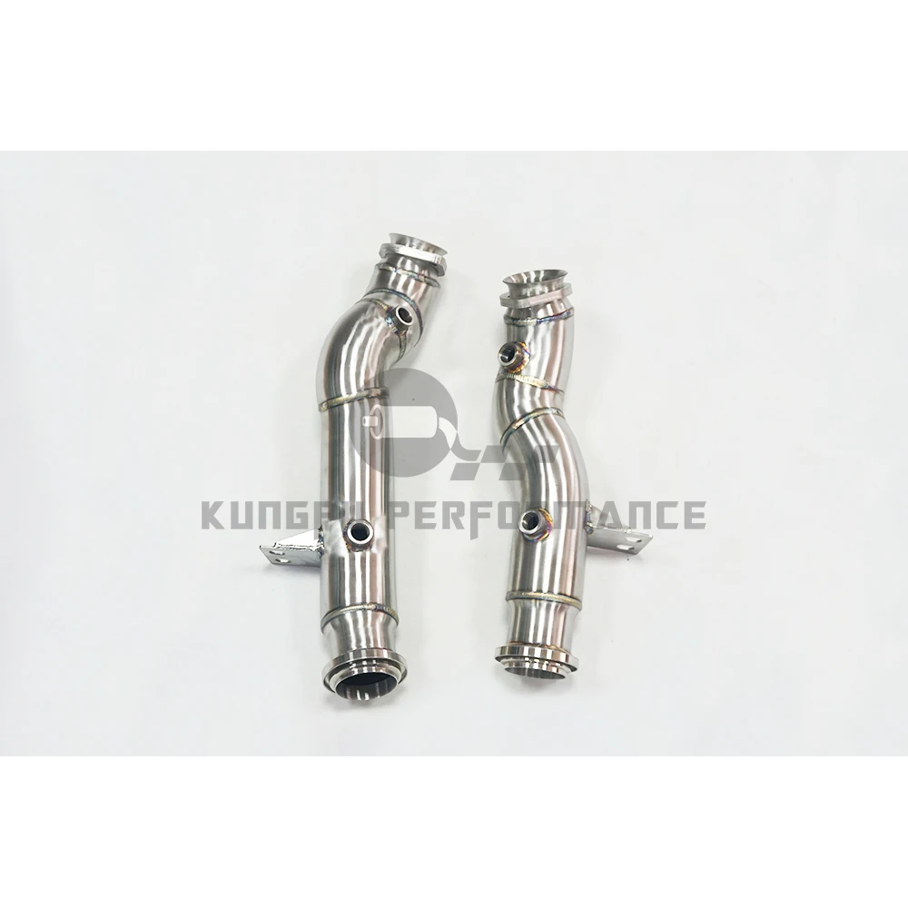 KUNGFU PERFORMANCE Bajante decat SS304 para Mercedes-AMG C43 W205 - imagen 2