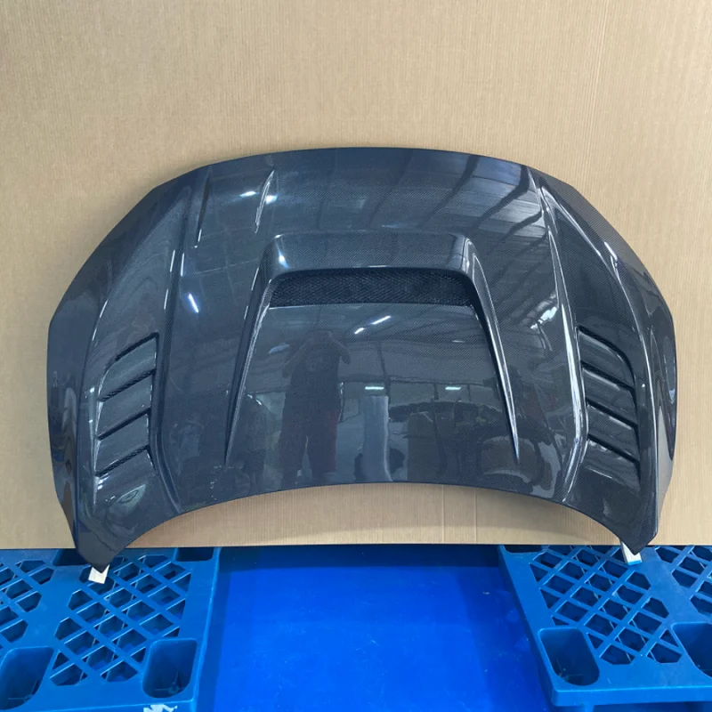 Capó fibra de carbono JS Honda Civic FK8 FK7 Tipo R delantero