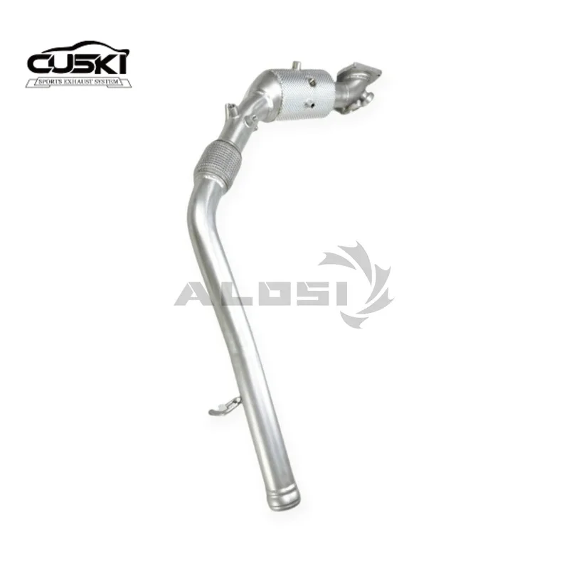 Tubo escape inferior acero inoxidable Jeep Wrangler Rubicon JL 2.0T - imagen 3