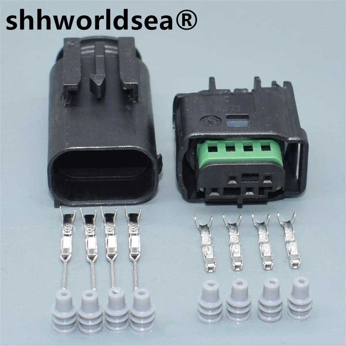 Kit conectores sellados 4 pines para sensor restrictor VW Audi