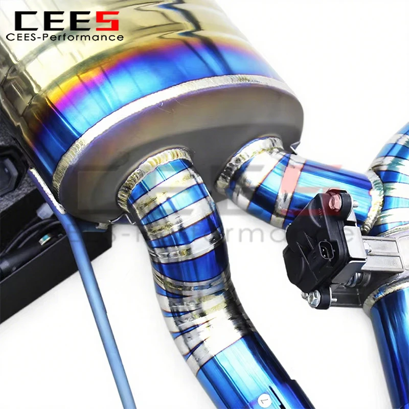 Catback de escape cees SUS304 para BMW M5 F90 4.4 - imagen 4