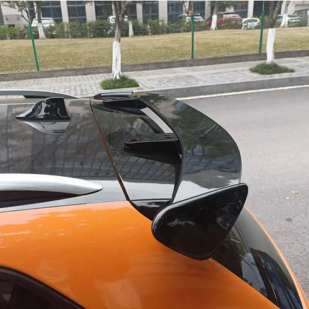 Alerón techo trasero universal ABS negro carbono para SUV - imagen 3
