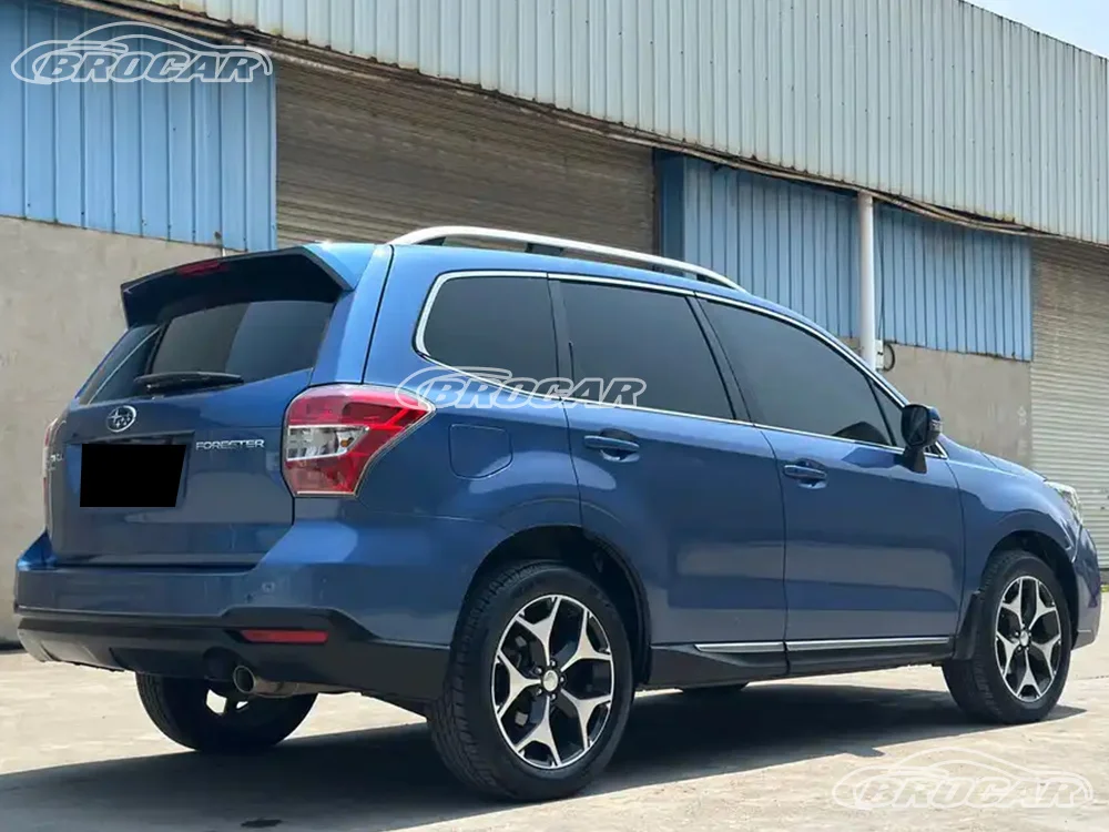 Para 2013-2018 Subaru Forester GEN 4 estilo de fábrica plástico ABS de alta calidad tirando alerón de techo azul alerón de maletero