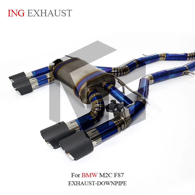 Válvula de escape titanio ING BMW M2 F87 3.0T – Catback rendimiento - imagen 4