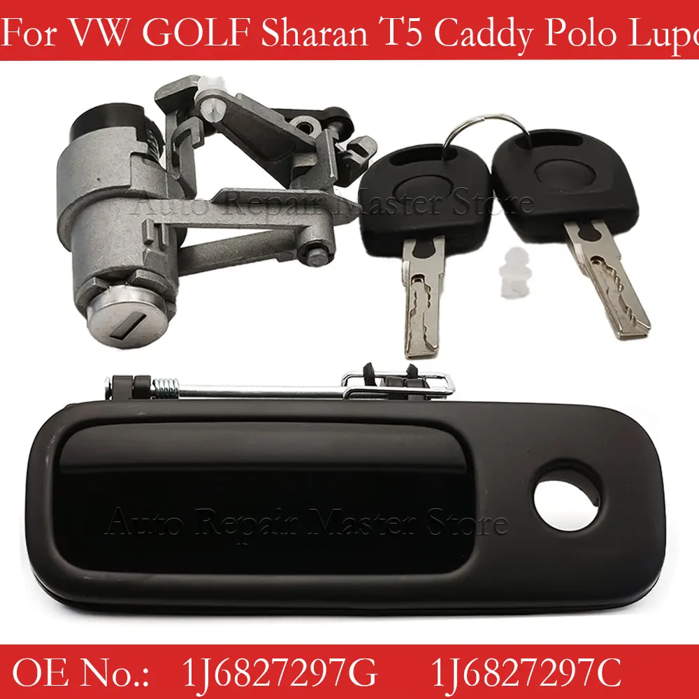 Maneta de portón con cerradura para Golf IV, Lupo y SEAT Arosa - imagen 2