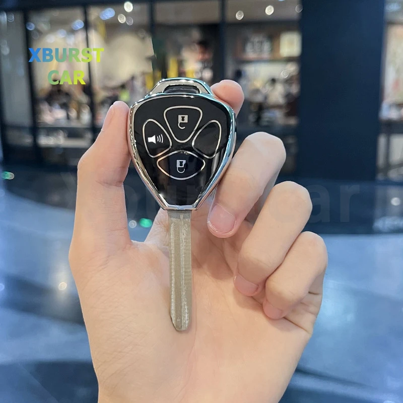 Carcasa llave coche TPU para Toyota Camry, Corolla y RAV4