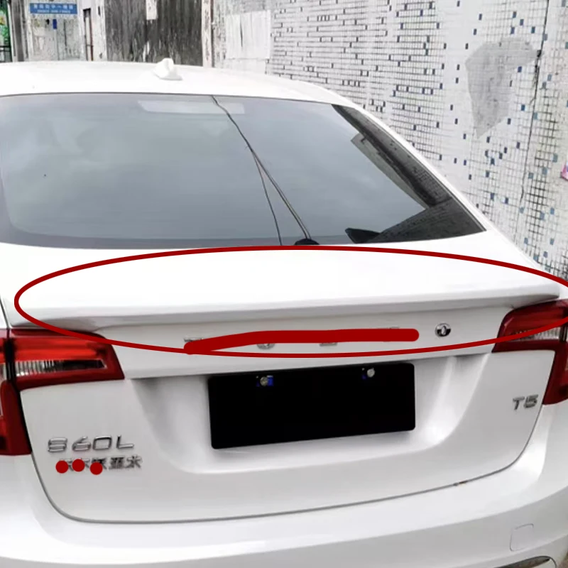Alerón trasero de carbono negro para Volvo S60 2011-2019 - imagen 2