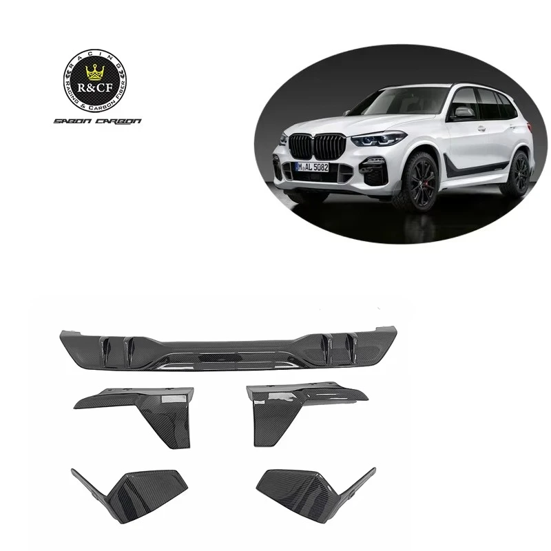 Kit de carrocería BMW X5 G05 M Sport estilo MP en fibra de carbono