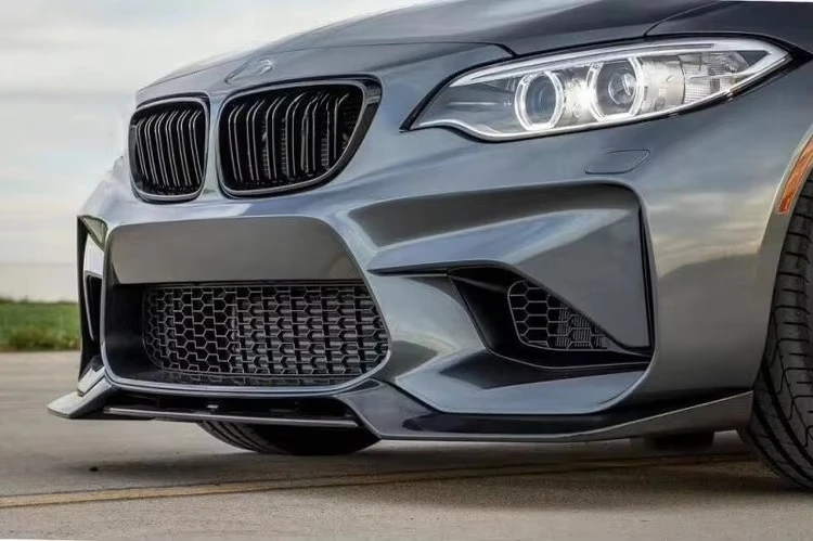 Divisor parachoques BMW M2 F87 fibra de carbono VRS - imagen 3
