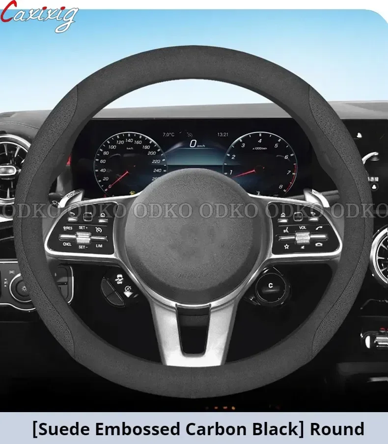 Protector de volante de coche para tanque GWM 300 400 500 City Pu Protector de dirección de cuero antiarañazos antideslizante accesorios para automóviles