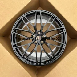 Llantas forjadas negras mate 5x130 ET25 Porsche Panamera