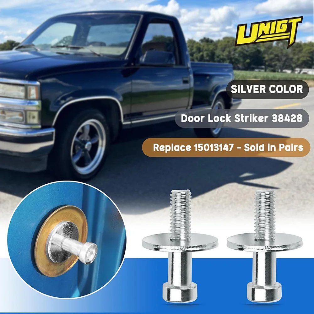 Pasador cerradura puerta Chevrolet K1500 K2500 K3500 1988-2002 - imagen 2
