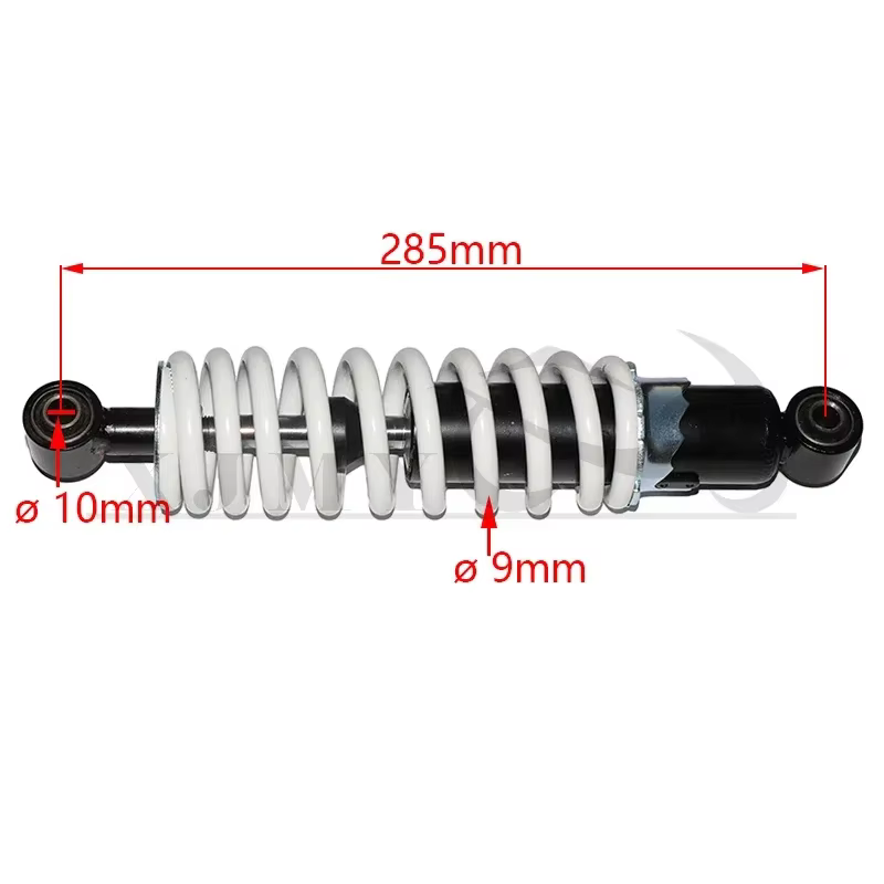 Muelle de amortiguador trasero 285-350 mm para moto, quad y kart - imagen 4