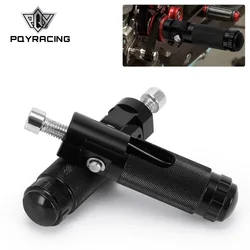 Reposapiés plegable universal de aluminio CNC para moto
