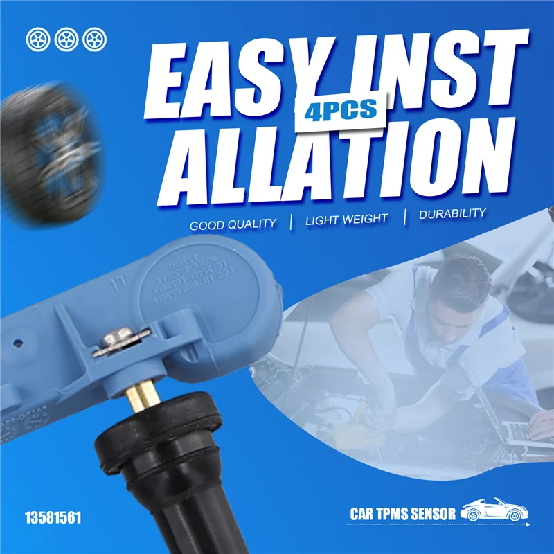 13581561 sensor TPMS para Chevrolet Malibu y Opel Corsa monitoreo - imagen 3