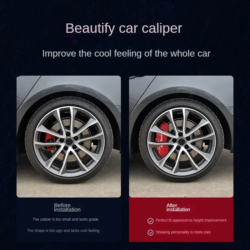 Para MG Windsor EV cubierta de pinza de freno de coche aleación de aluminio Kit Exterior de modificación de rueda delantera trasera - imagen 3