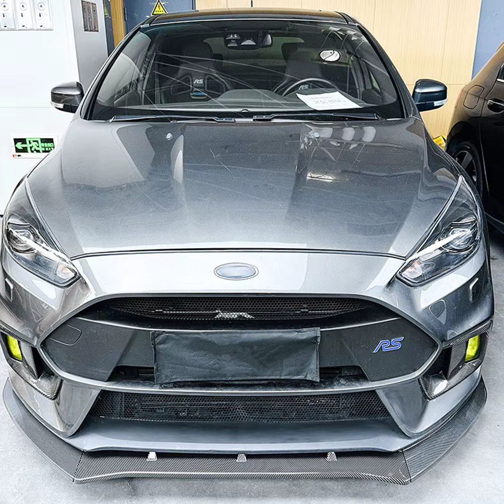 Splitter frontal ABS negro Ford Focus RS MK3 2015-2018 - imagen 5