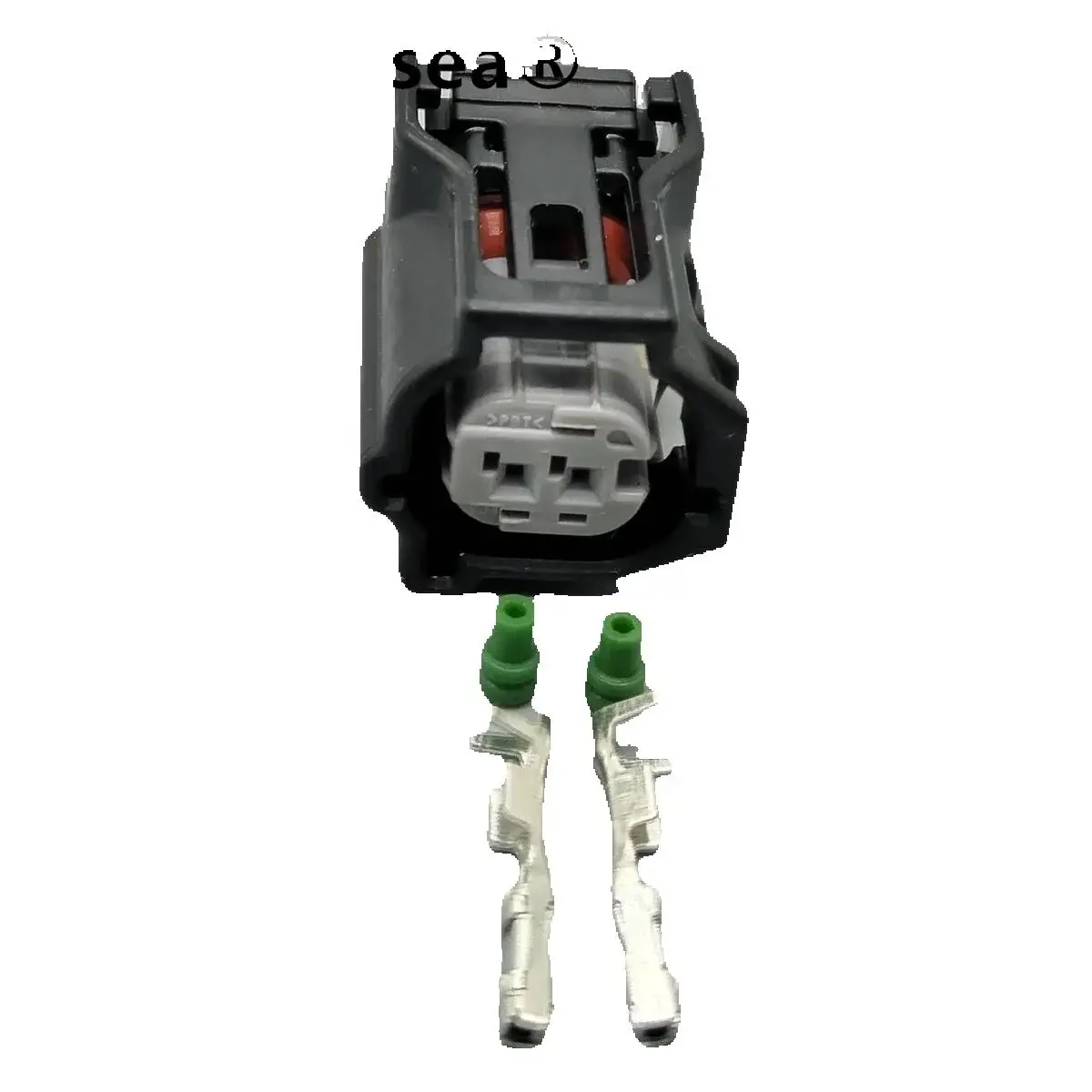 Shhworldsea 6189-7020 Conector hembra estanco de inyector Audi, 2 vías - imagen 2