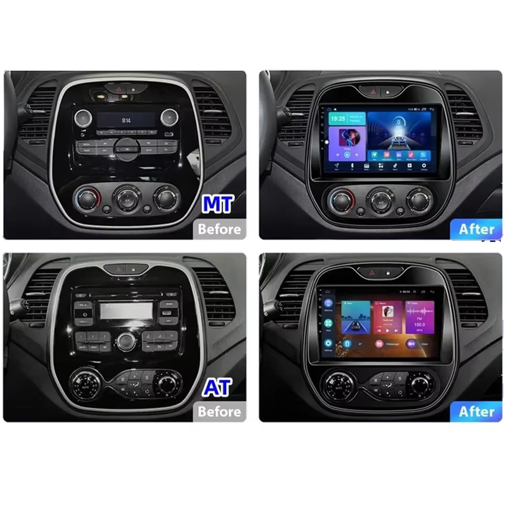 Radio Android con CarPlay y navegador para Renault Captur y Clio 2011-2018 - imagen 2