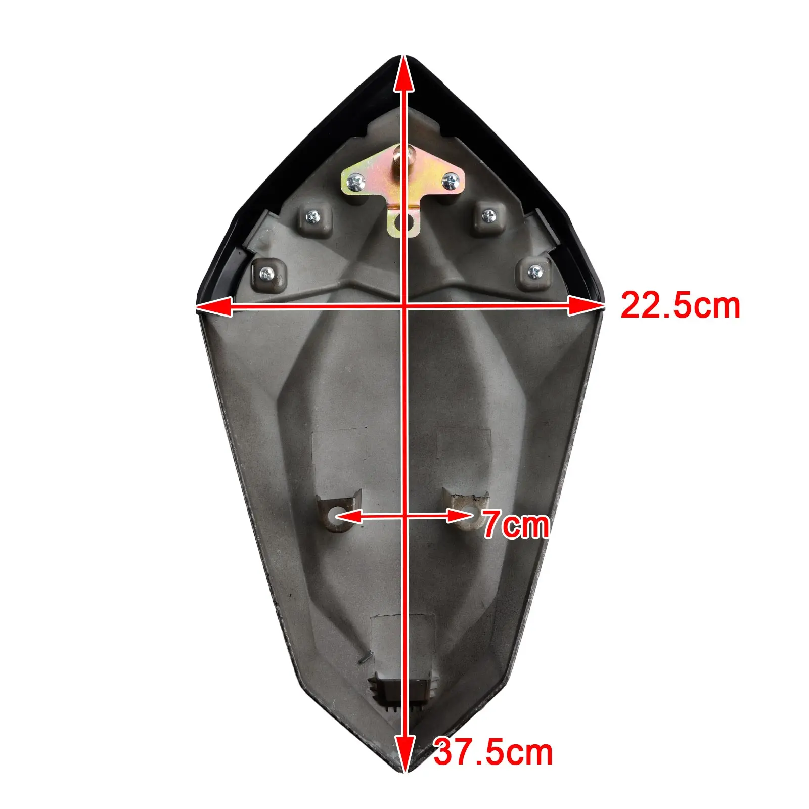 Colín carbono Kawasaki Ninja 500 2024-2025 carenado trasero - imagen 3