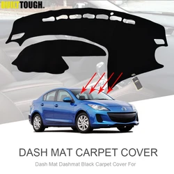 Xukey Cubierta de salpicadero Mazda 3 BL 2009-2013 antideslizante