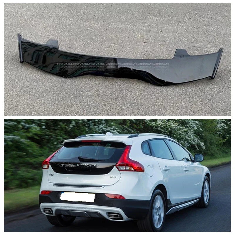 Alerón trasero Volvo V40 ABS fibra de carbono