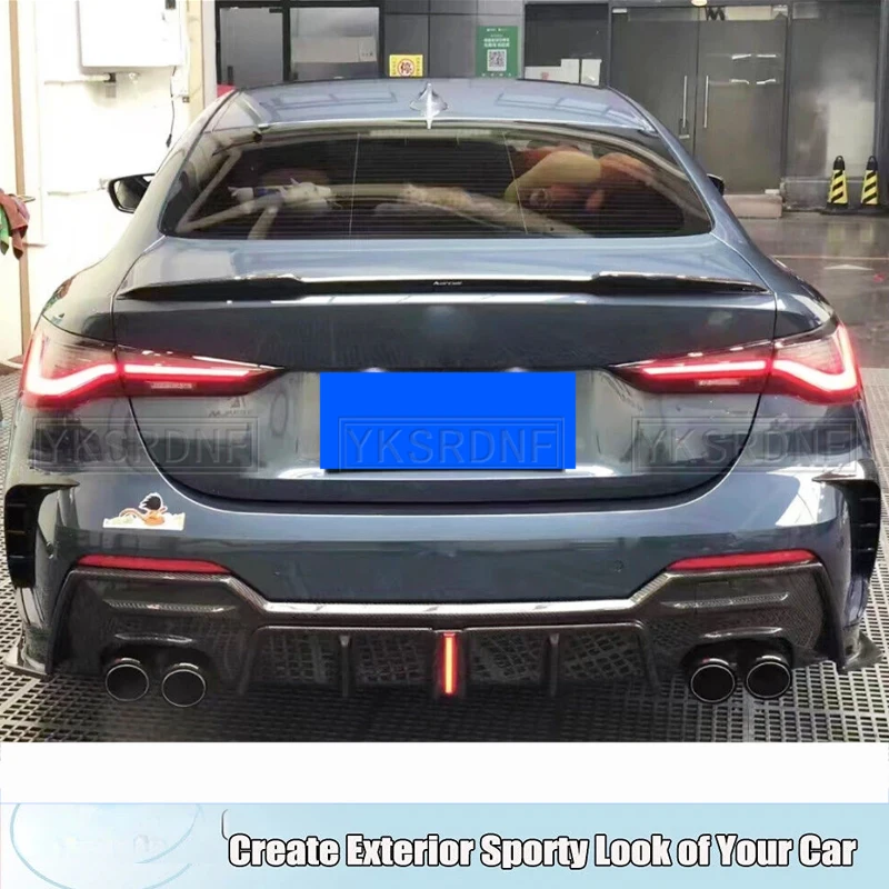 Difusor trasero fibra de carbono BMW M440i G22/G23 M-Tech - imagen 2