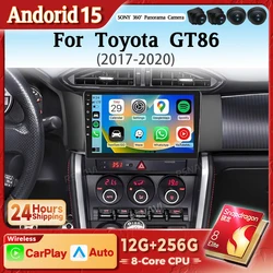 Radio 2 DIN con CarPlay y Android Auto – GT86/BRZ 2012-2016