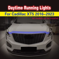 Luz LED DRL antiniebla impermeable 12V para Cadillac XT5 2016-2023