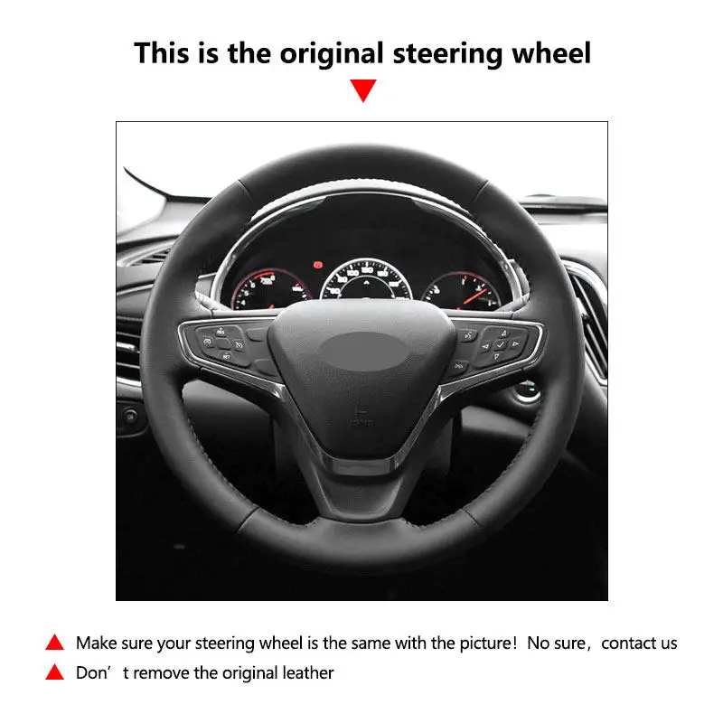 Kit completo de funda de volante con accesorios para la instalación