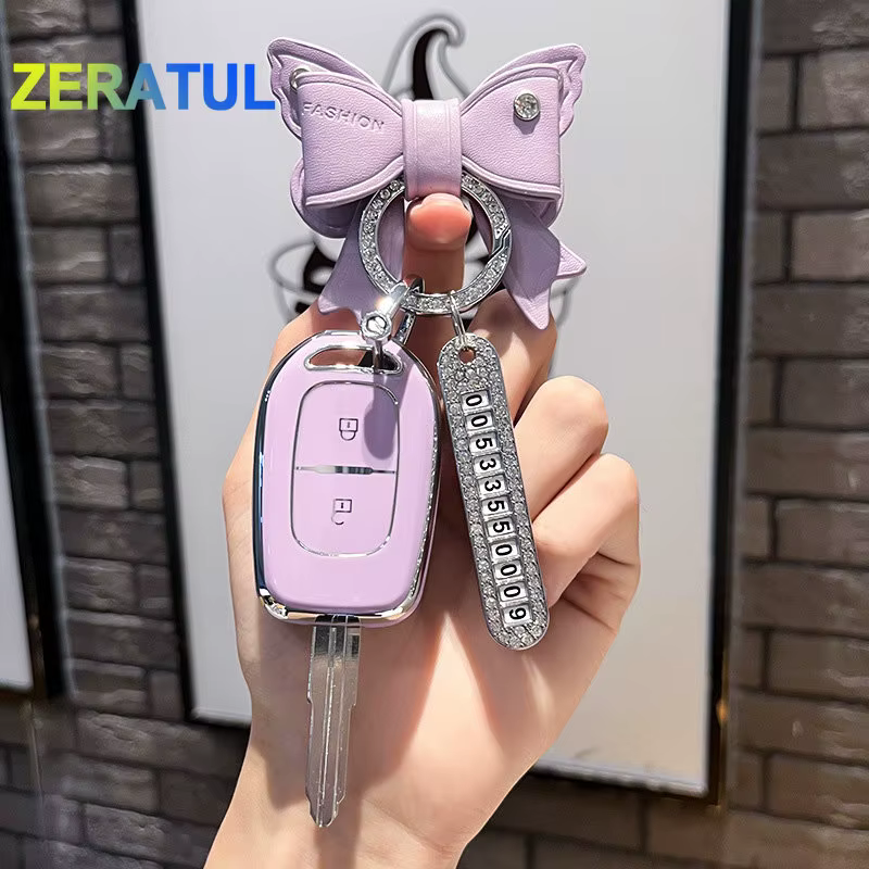 Funda TPU para llave Dacia Duster y Renault Scénic, Master y Mégane
