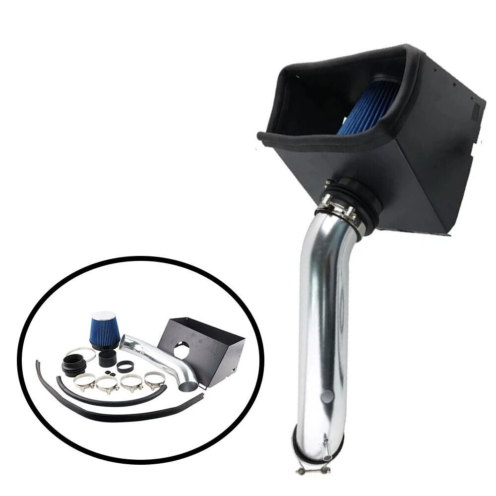 Detalle del tubo de aluminio y el filtro cónico del sistema