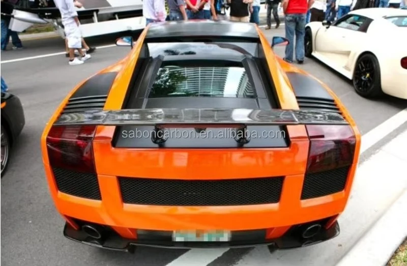 Alerón trasero fibra de carbono estilo SP para Lamborghini Gallardo LP560 - imagen 5