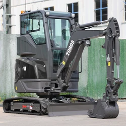 Toros TE35 Mini Excavadora 3 Toneladas Oruchas de Goma