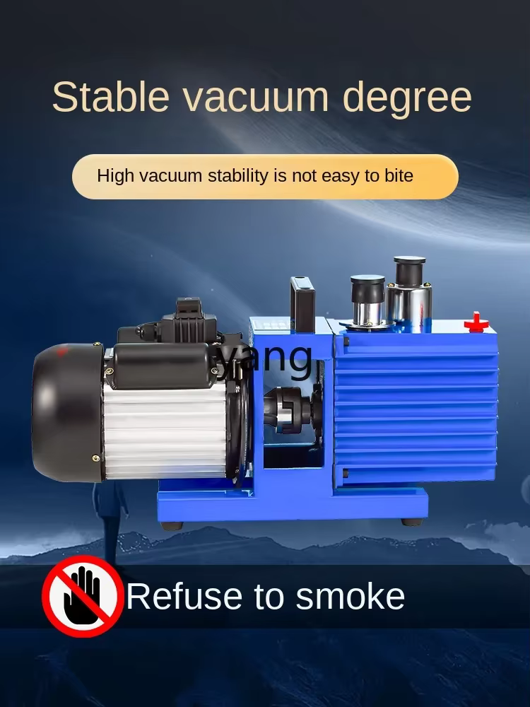 Bomba de vacío industrial de paletas rotativas de dos etapas - imagen 3