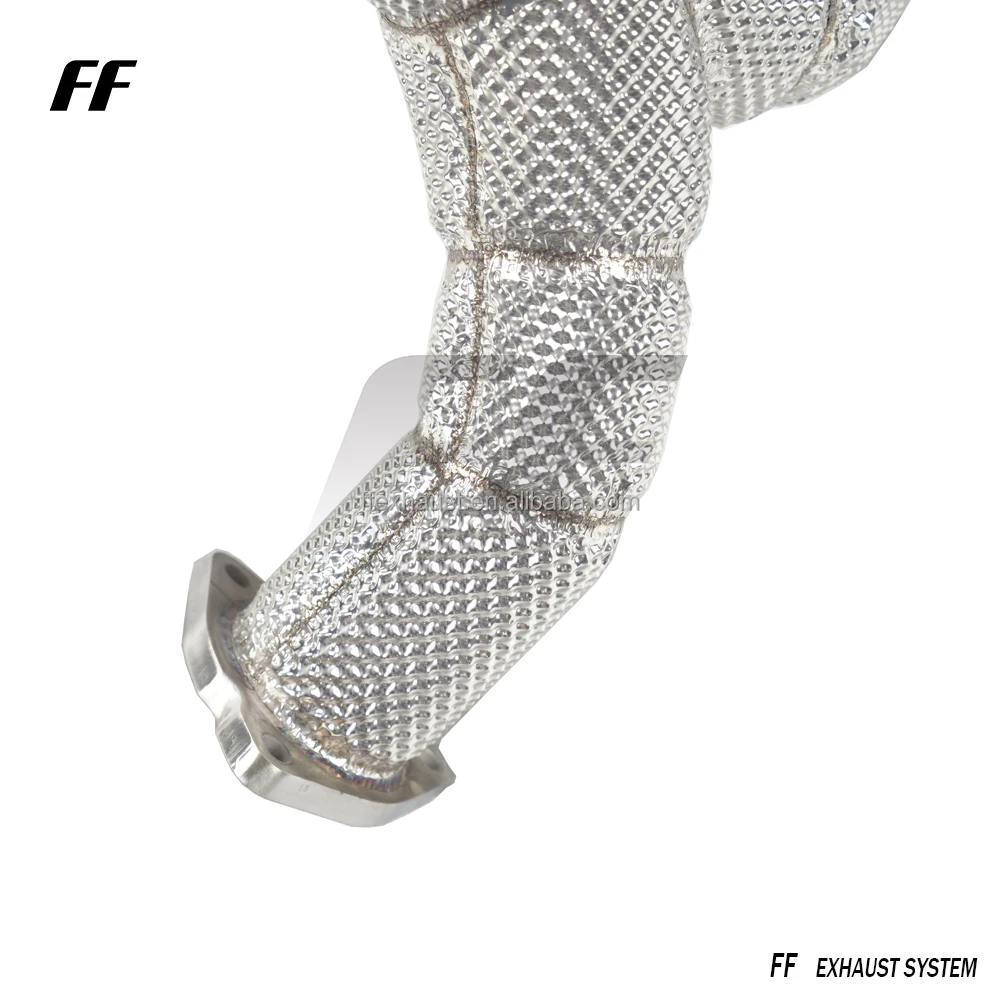 Tubo de bajada de alto flujo para Audi S4 S5 B9 3.0T Sport Cat - imagen 4